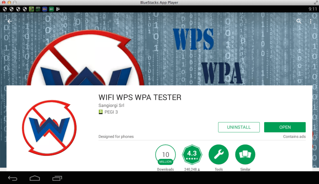 WPS WPA Tester For PC
