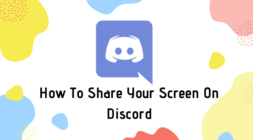 discord screen share in server