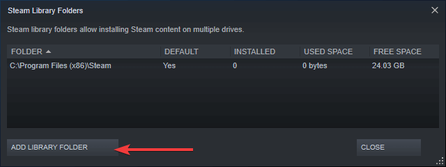 steam shared library locked