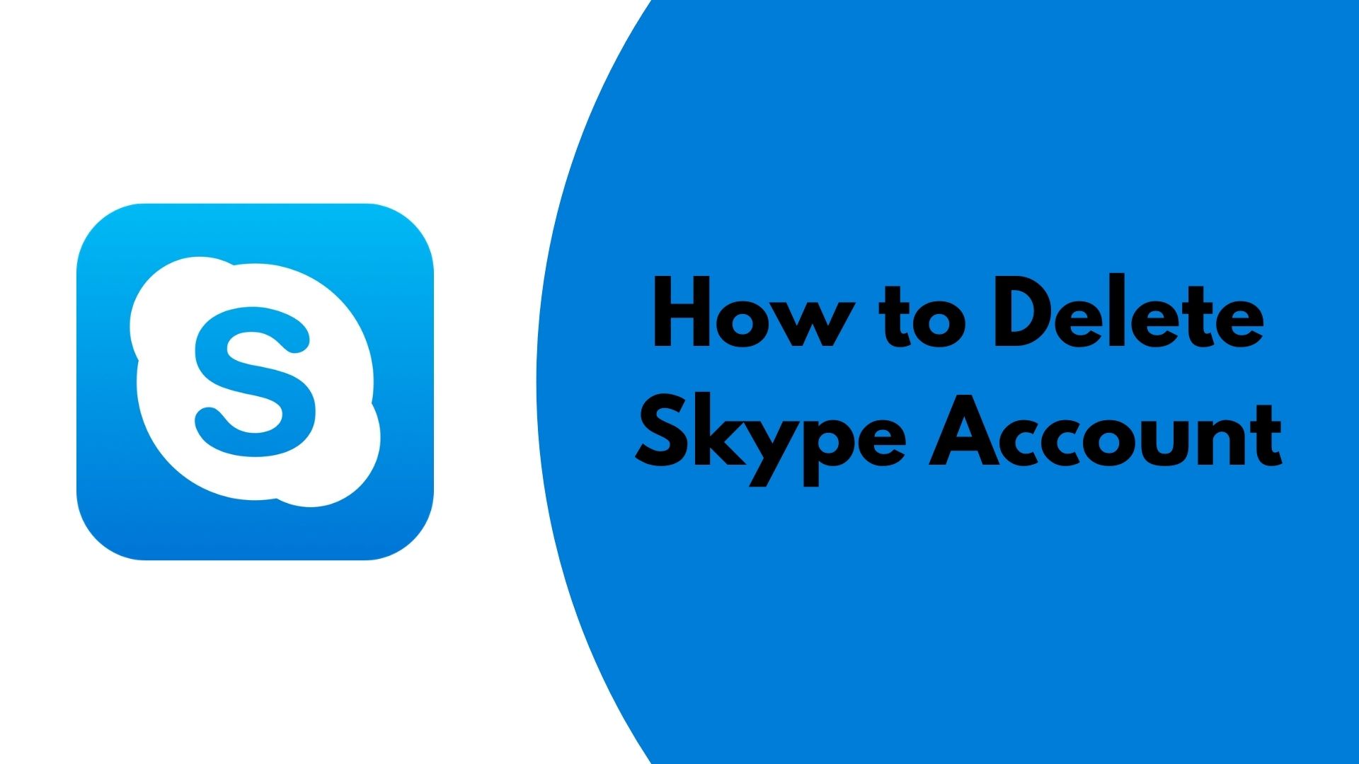 how to delete skype account 2020