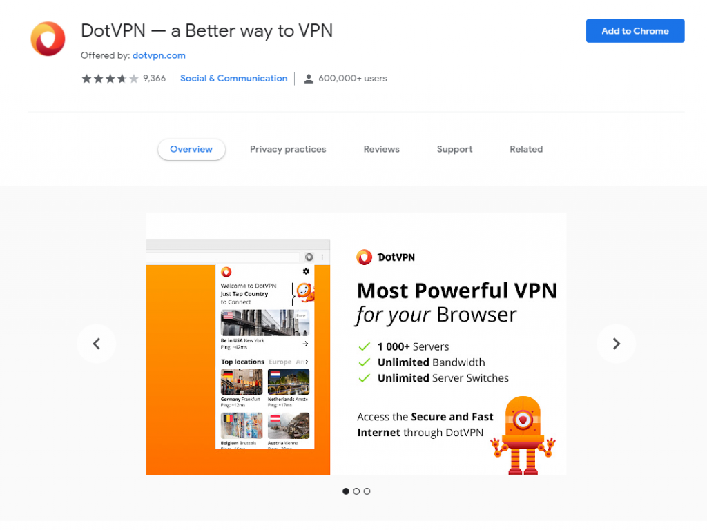 Best Free VPN for Chrome