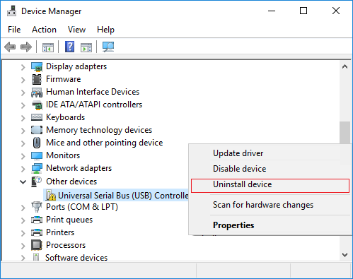 Fix USB Device Not Recognized
