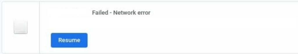 download failed network error