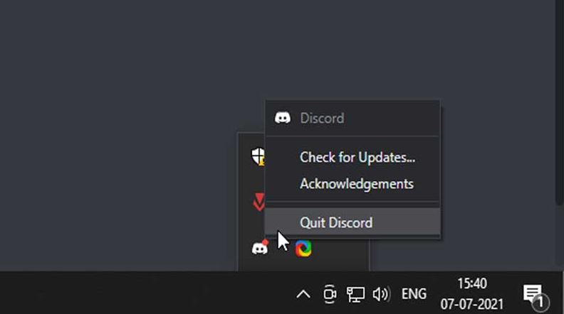 discord not connecting