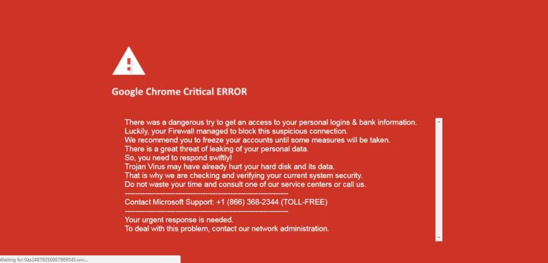 How to Fix Google Chrome Critical Error Message in 2022