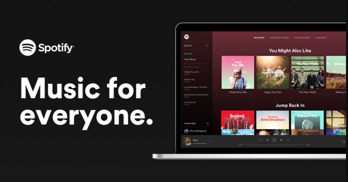 spotify web player not working