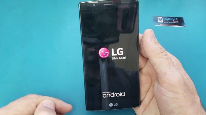 lg g4 won't turn on past lg screen
