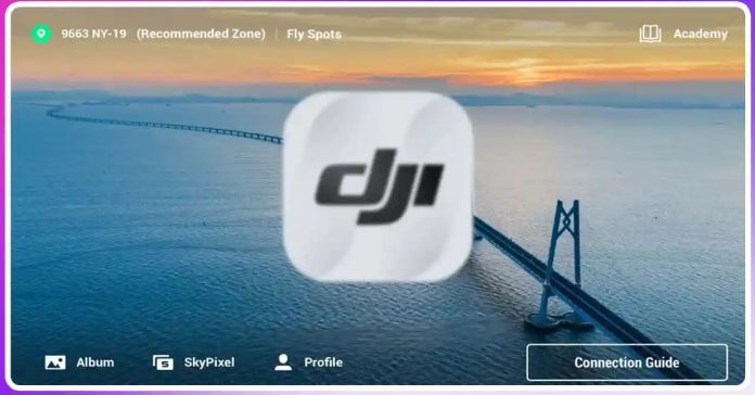 dji fly app not working