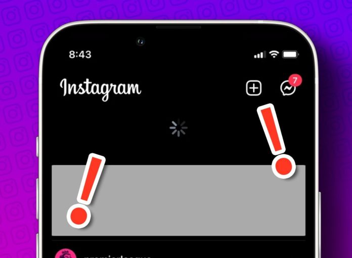instagram not showing new posts