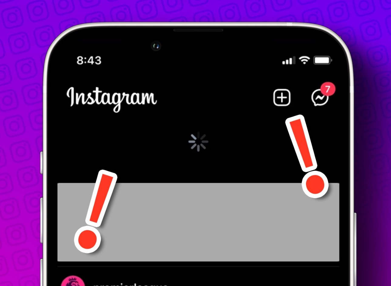 instagram not showing new posts